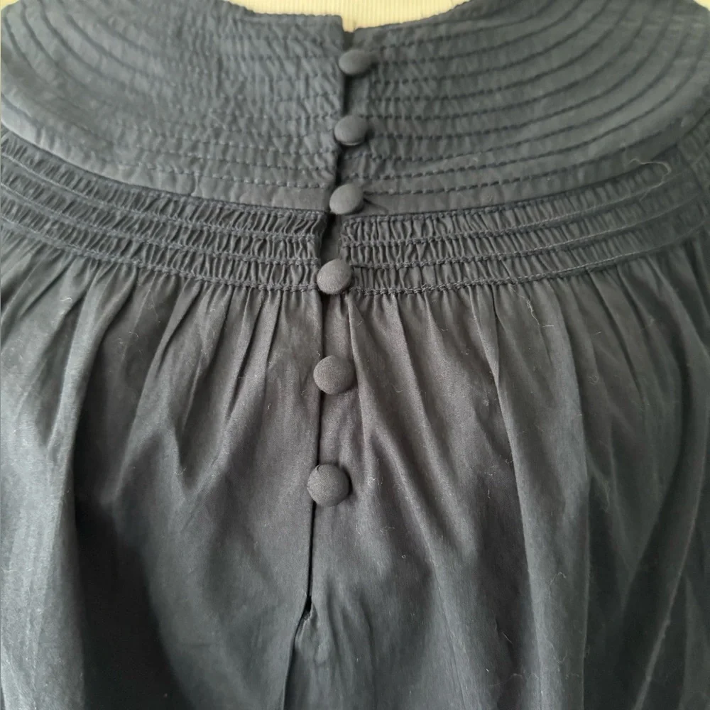 TUCKERNUCK Navy Embroidered Lucia Blouse